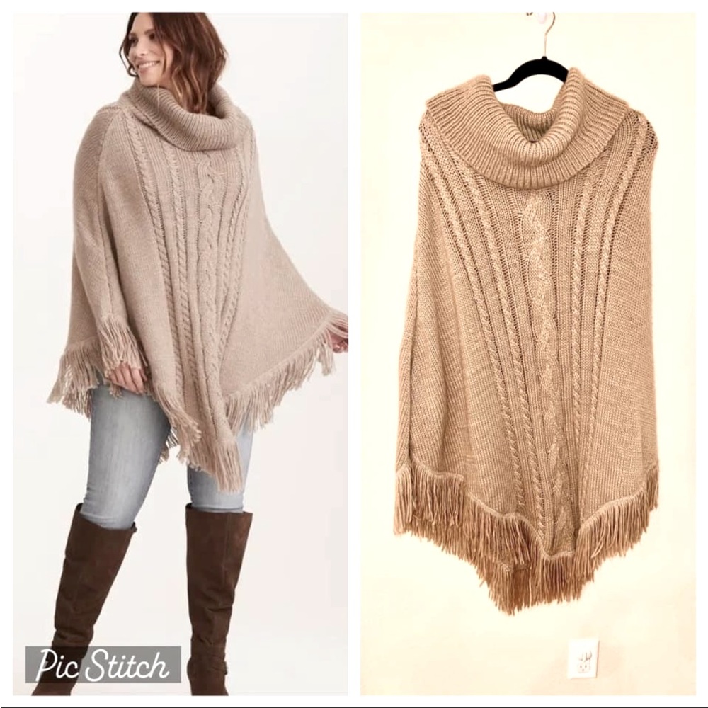 Torrid knit poncho
